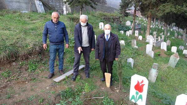 Trabzon’da mezar taşlarını çalan kişi bakın kim çıktı! Herkes şok oldu