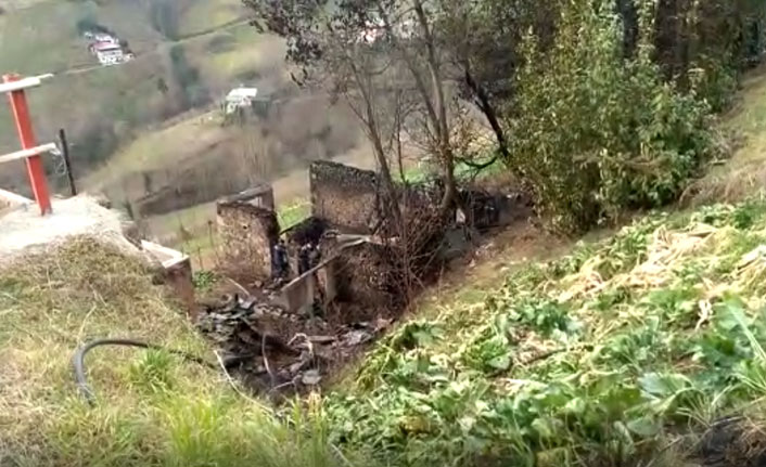 Trabzon’da yangın! 1 kişi hayatını kaybetti