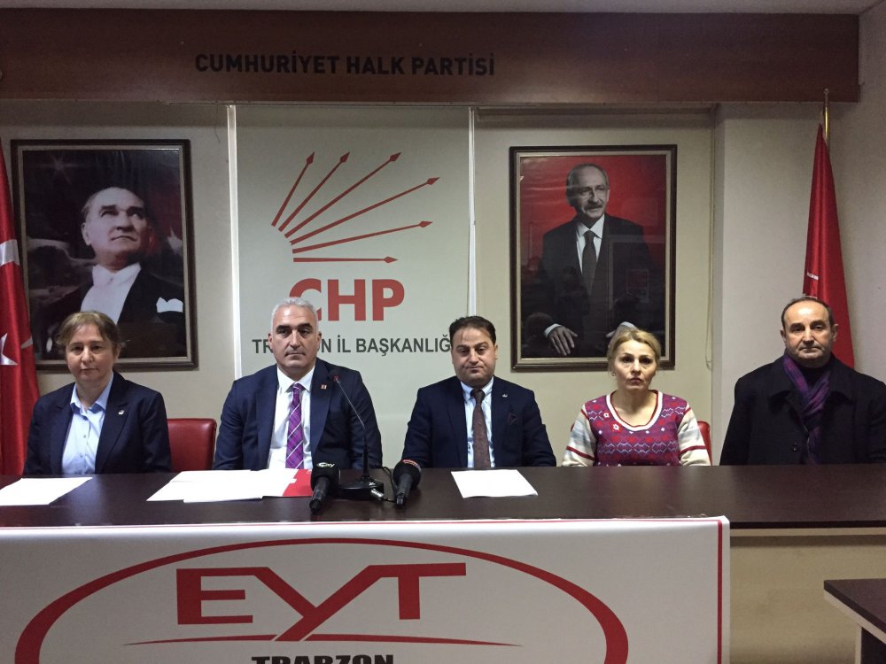 CHP Trabzon’dan EYT tepkisi
