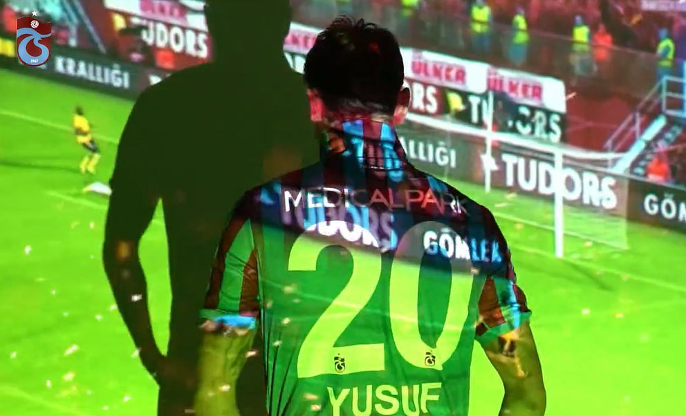 Trabzonspor’dan Yusuf Erdoğan videosu! Forma Numarası detayı