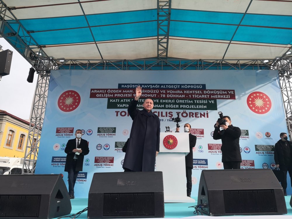 Cumhurbaşkanı Erdoğan'dan Trabzon'da yayla talimatı