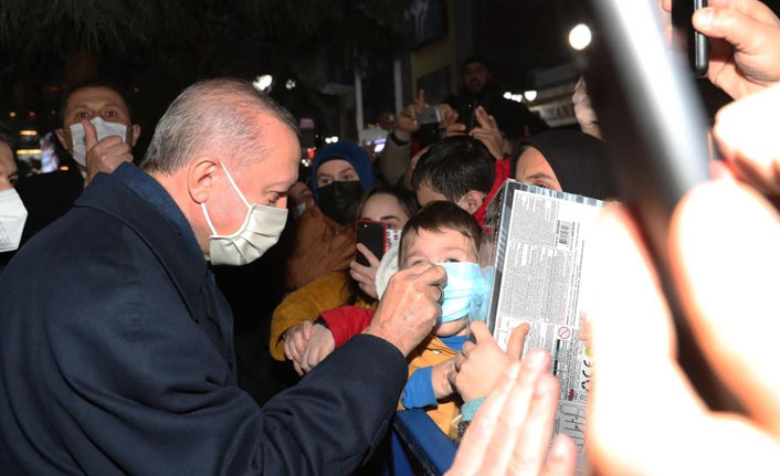 Cumhurbaşkanı Erdoğan Akçaabat'ta gençlerle buluştu
