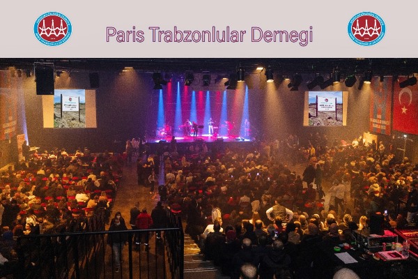 Paris'te Trabzon gecesi düzenlendi