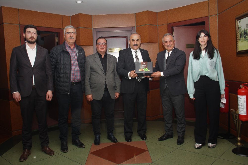Trabzon Emniyet Müdürü Aydoğan TTB'yi ziyaret etti