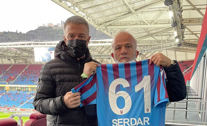 Trabzonspor Demir ailesini ağırladı