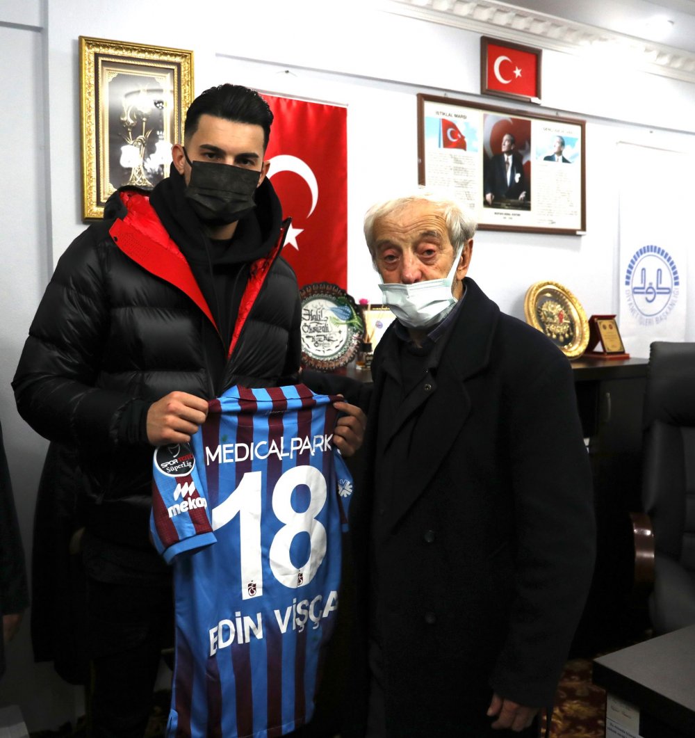 Trabzonspor maçında hayatını kaybeden Eyüp Yusuf son yolculuğuna uğurlandı