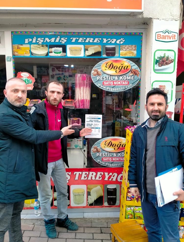 DEVA Partisi Trabzon'dan elektrik faturalarına tepki!