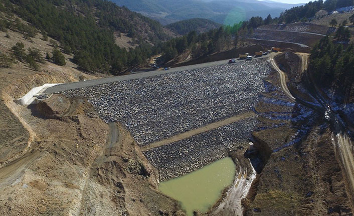 Gümüşhane Şiran Çevrepınar Göleti inşaatının tamamlandığı bildirildi.