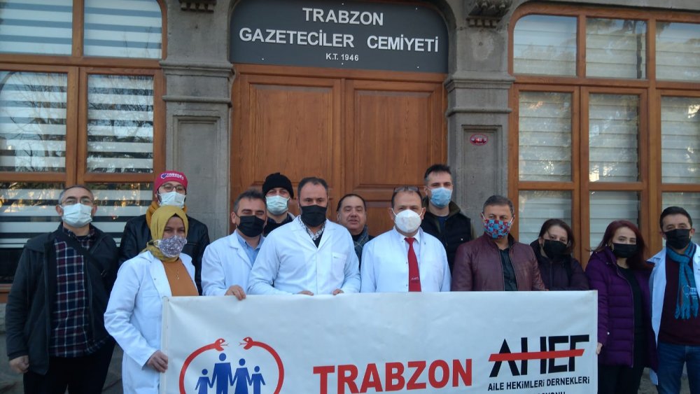 Aile Hekimleri Trabzon’dan Sağlık Bakanlığı’na seslendi! “Baskılara boyun eğmeyeceğiz”