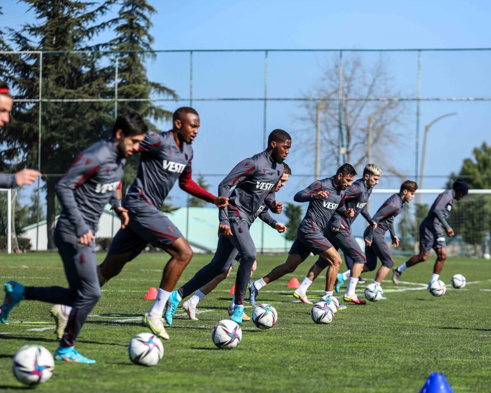 Trabzonspor'da Alanyaspor hazırlıkları