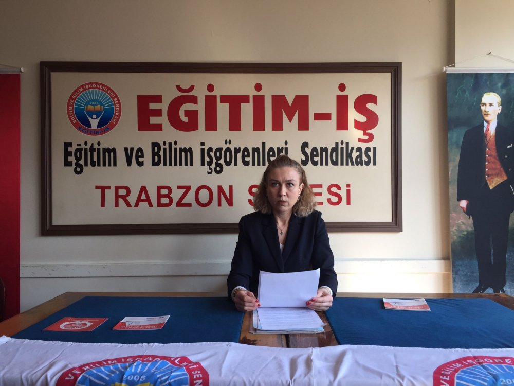 Trabzon’da öğretmenin darp edilmesine bir tepkide Eğitim-İş’ten! 