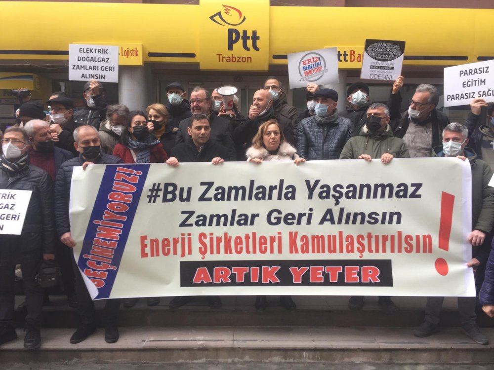 Trabzon’da olaylı zam protestosu! 
