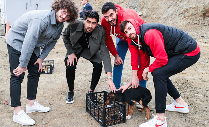 Futbol ve basketbolculardan sokak hayvanlarına destek
