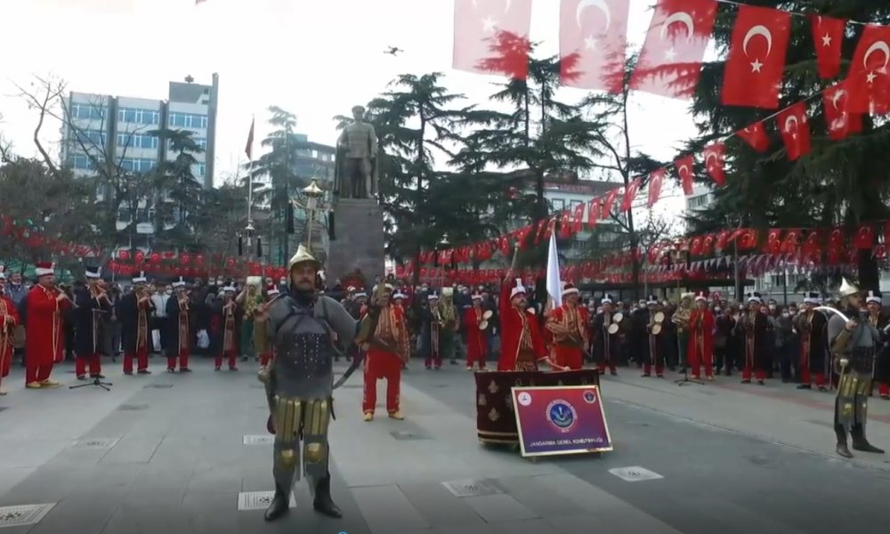 Jandarma Mehteran Komutanlığı'na Trabzon'da yoğun ilgi
