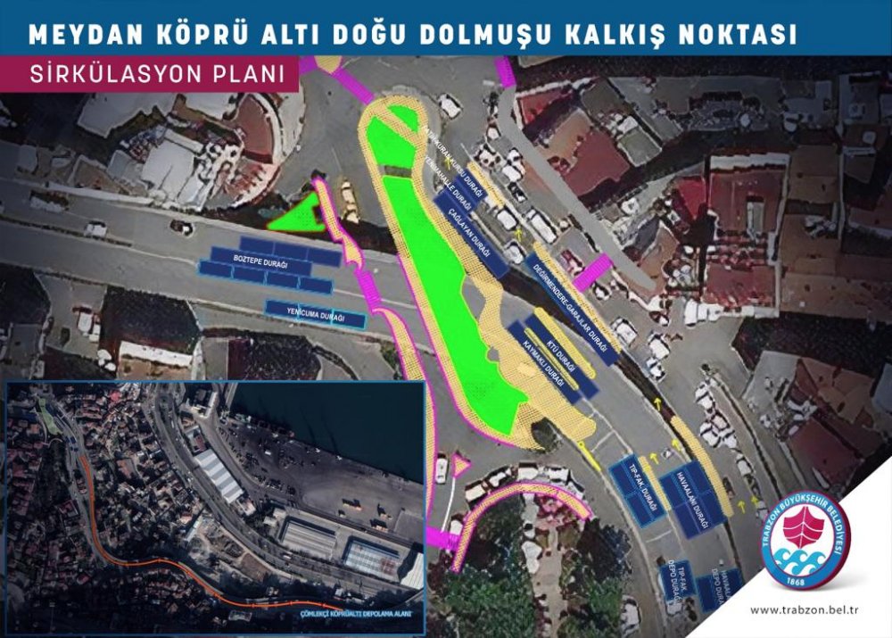 Trabzon'da Kahramanmaraş Caddesi kapatılıyor