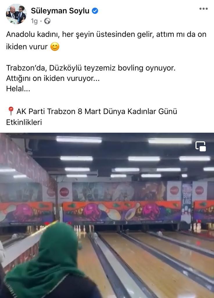 AK Partili kadınlar Bowling Turnuvası'nda hünerlerini sergiledi