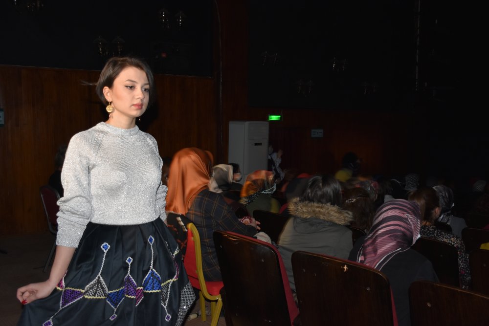 Trabzon'da asırlık kıyafetler "Şimal Kadını" defilesiyle sergilendi
