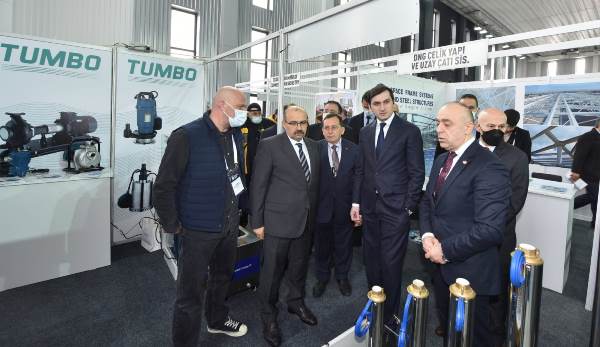 Trabzon heyeti, Batumi Build 2022 fuarında