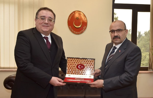 Trabzon heyeti Batum'da! İşbirliği fırsatları görüşüldü