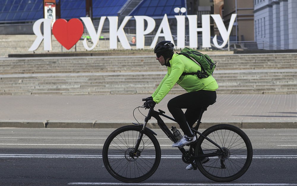 Kiev'de insan hareketliliği artıyor