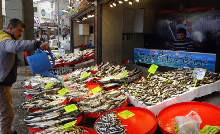 Ramazan geldi Trabzon'da balık fiyatları düştü