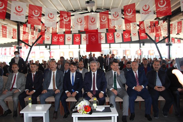 BBP Genel Başkanı Mustafa Destici Trabzon'da "HDP kapatılmalıdır"