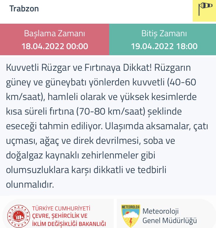 Doğu Karadeniz’e fırtına uyarısı! Trabzon, Giresun, Rize, Artvin… 