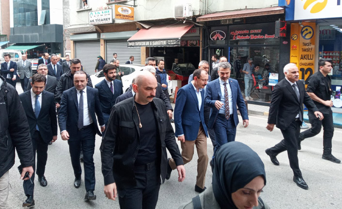 Bakan Muş'tan Trabzon Büyükşehir Belediyesi'ne ziyaret
