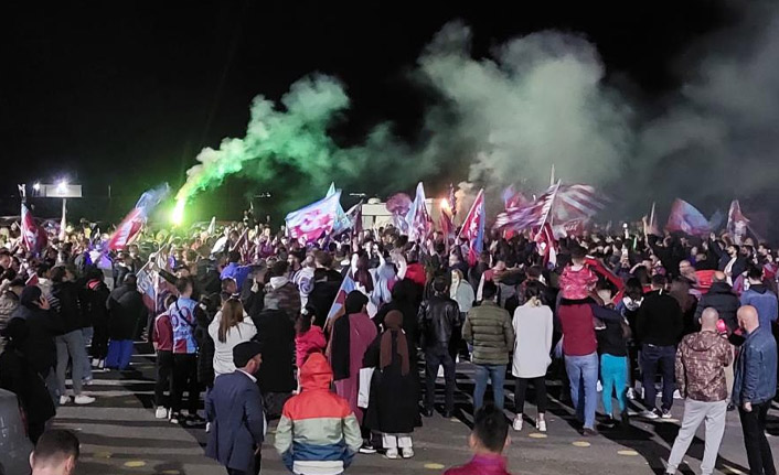 Tekirdağ’da Trabzonspor çılgınlığı