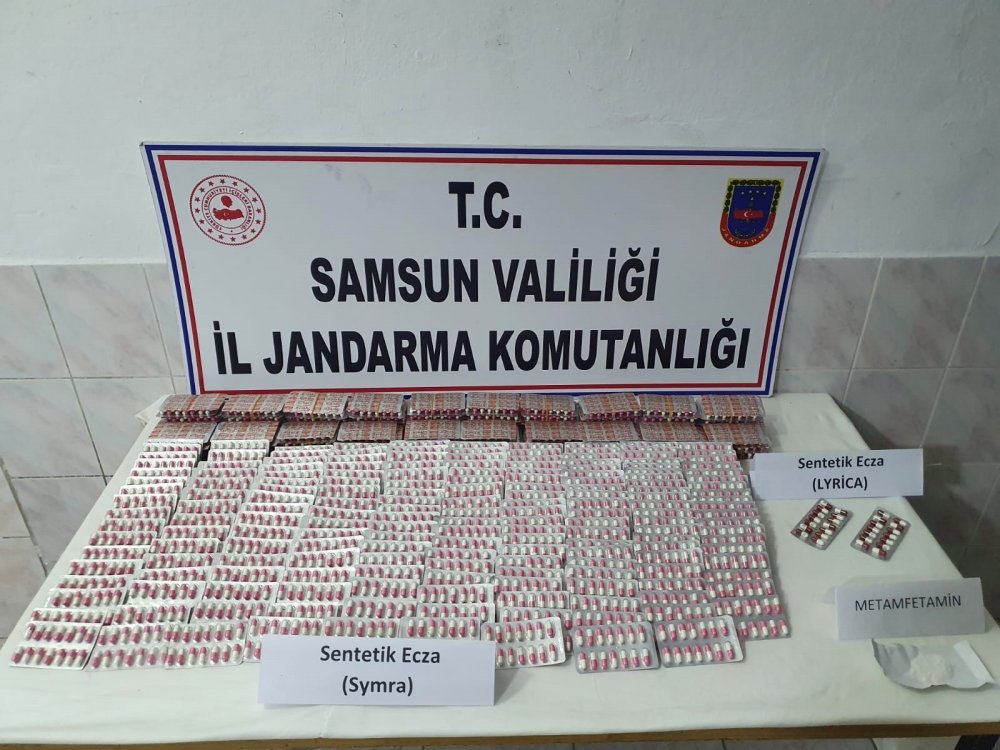 Samsun'da uyuşturucu operasyonu! 26 şahıs gözaltında