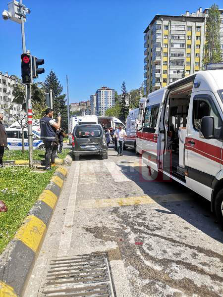 Trabzon’da kaza! 4 kişi yaralı