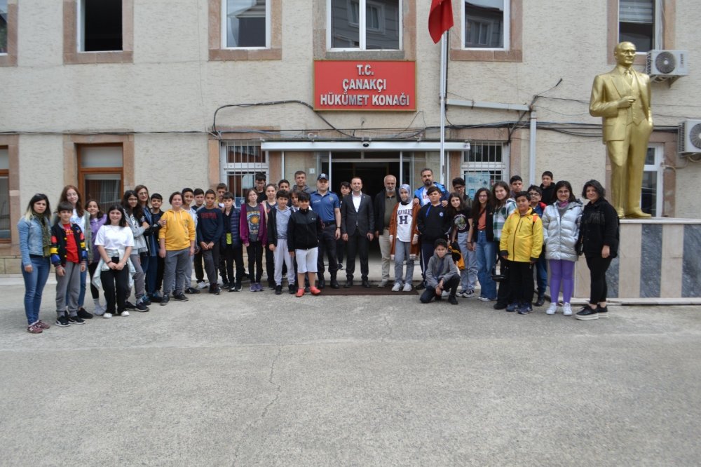 Diyarbakır'lı öğrenciler Kuşköy'ü gezdi
