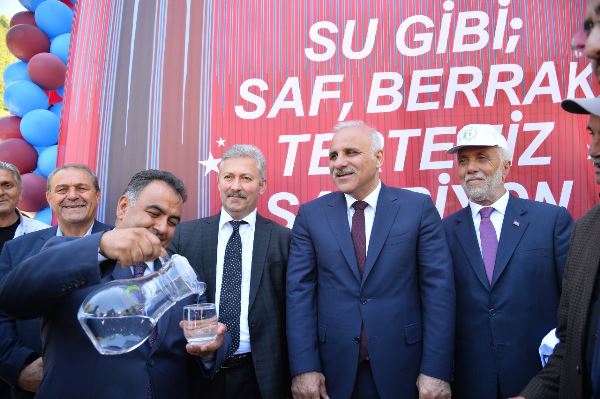Trabzon'da Araklı-Sürmene İçme Suyu Arıtma Tesisi açıldı