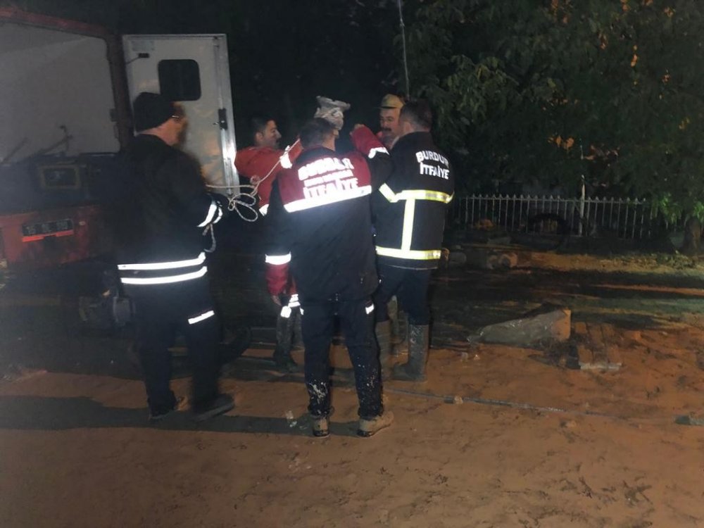Burdur’da su baskını: 1 ölü, 1 yaralı