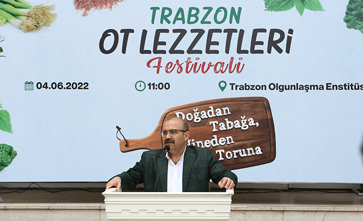 Trabzon'da Ot Lezzetleri Festivali yapıdı