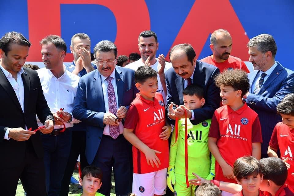 Görkemli açılış! Paris Saint-Germain akademi Trabzon'da hizmete başladı