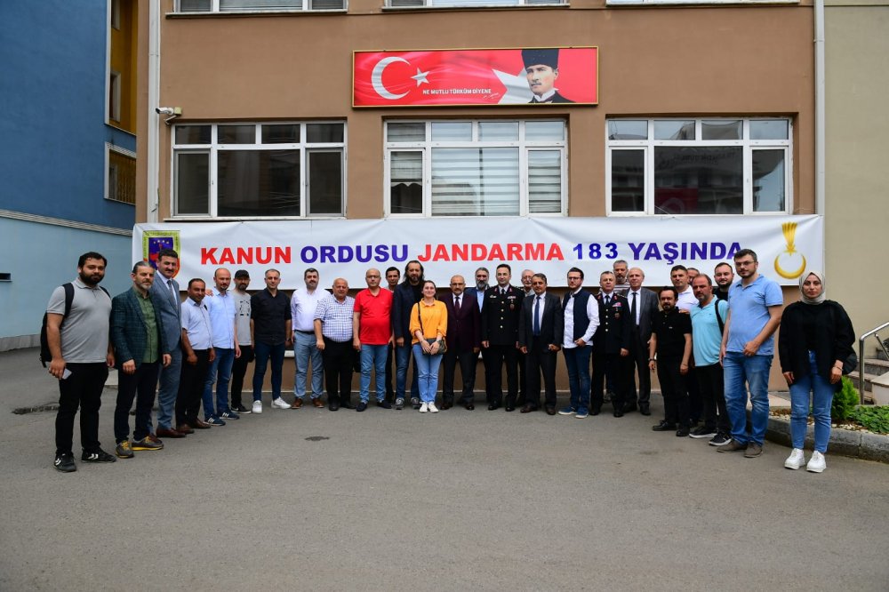 Jandarma Teşkilatı Trabzon'da basınla buluştu! 