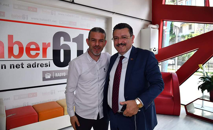 Trabzon Ortahisar Belediye Başkanı Ahmet Metin Genç'ten kurumumuza ziyaret!