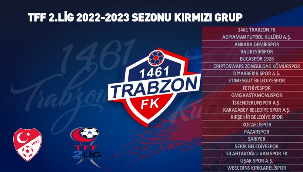 1461 Trabzon'un rakipleri belli oldu
