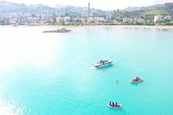 Trabzon'da denizde kaybolan gençten acı haber