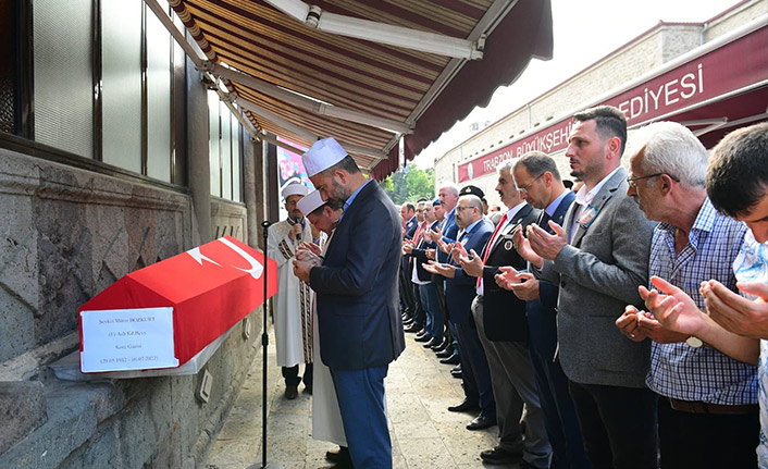 Trabzon'da Kore gazisi son yolculuğuna uğurlandı