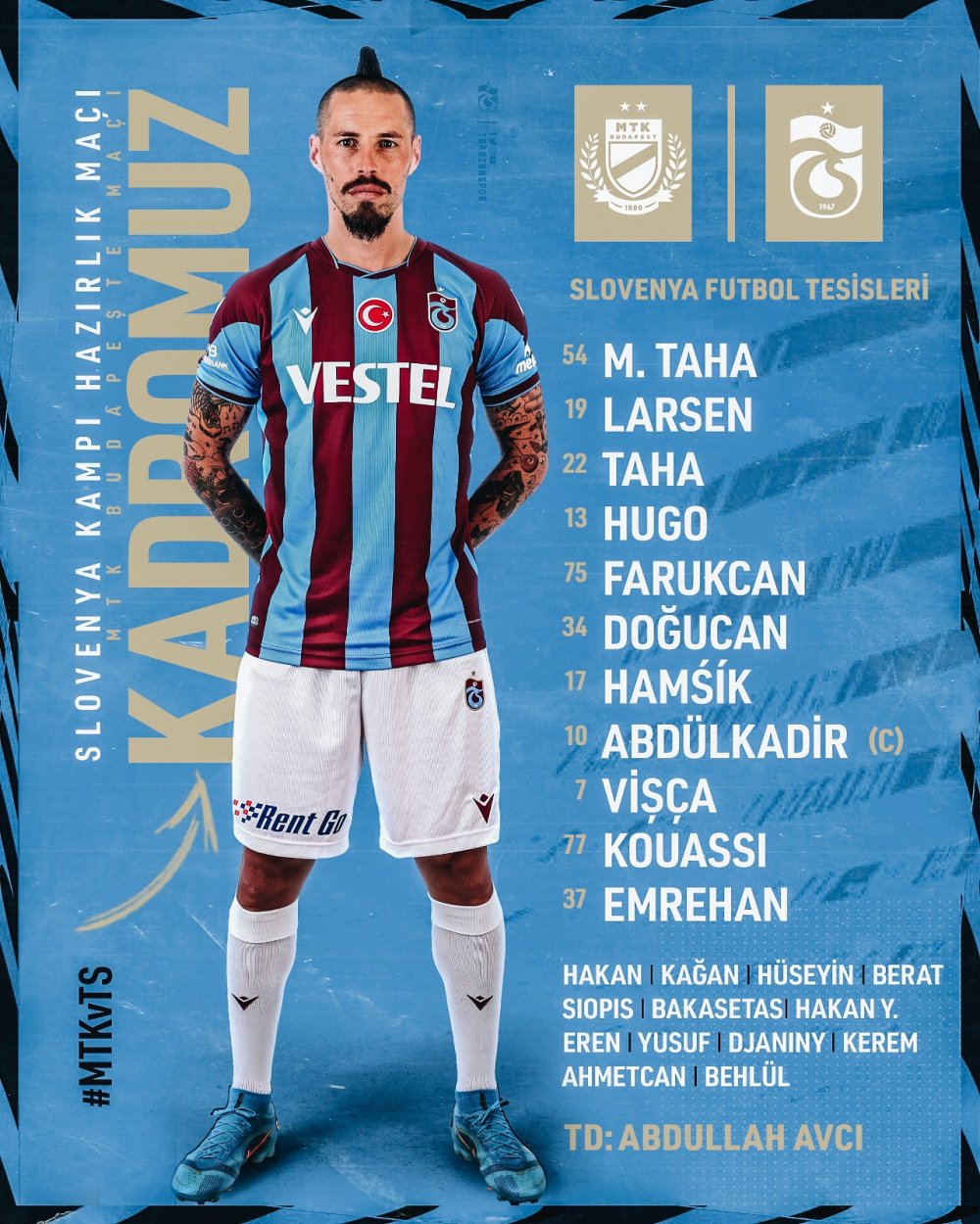 Trabzonspor ilk hazırlık maçına çıkıyor – Canlı