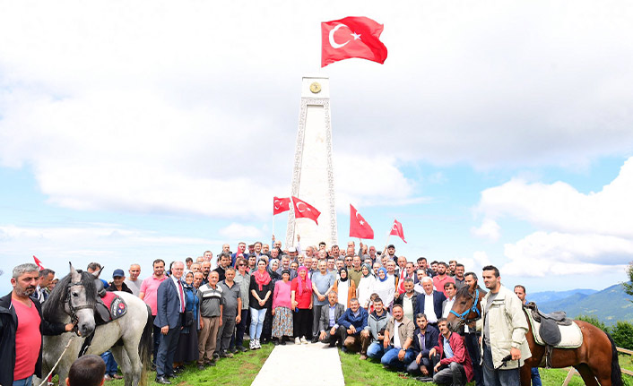 Trabzon'da Şehitlik Anıtı'nın açılışı yapıldı