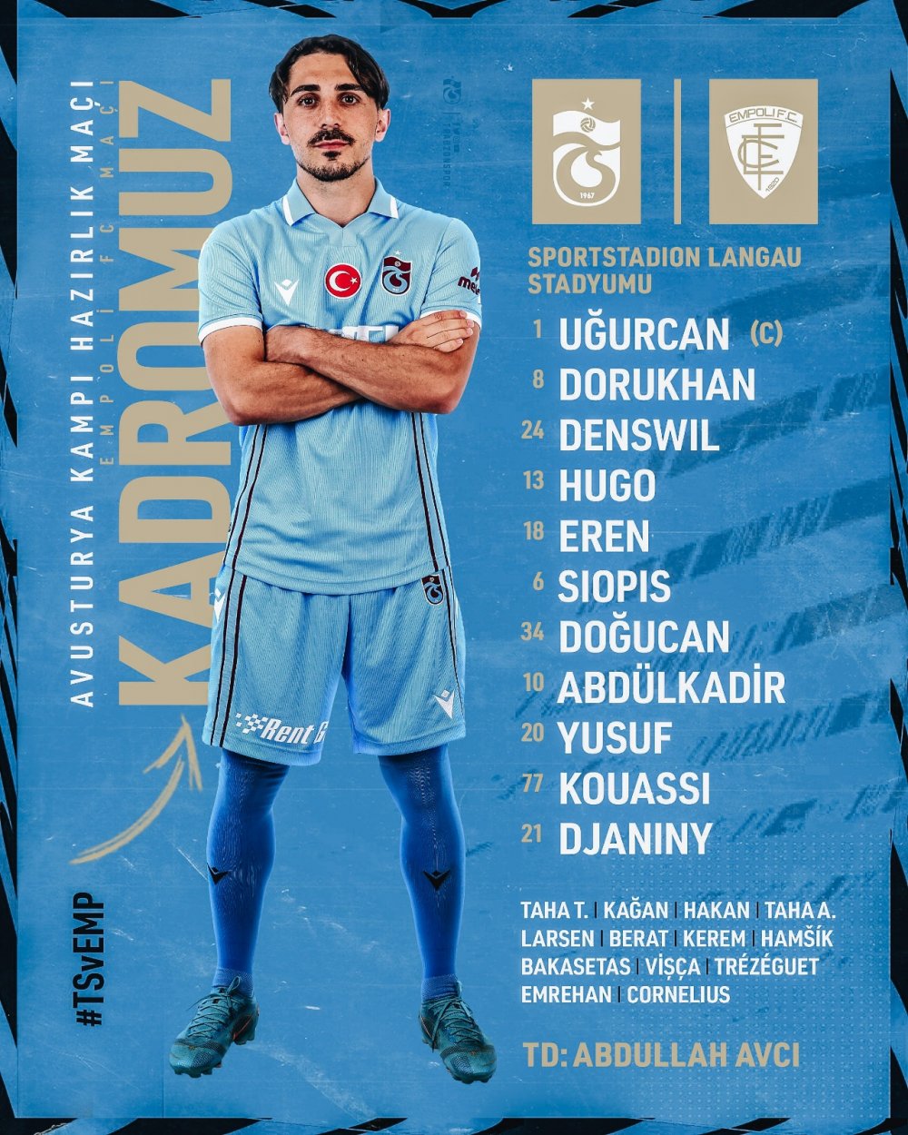 Trabzonspor’un rakibi Empoli