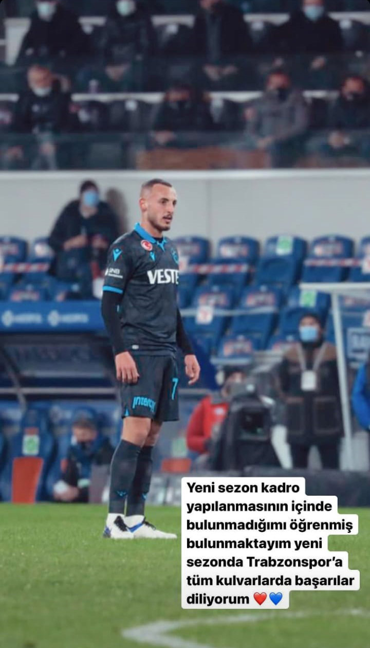 Trabzonspor’un genç isimi Faruk Can Genç ayrılığı açıkladı