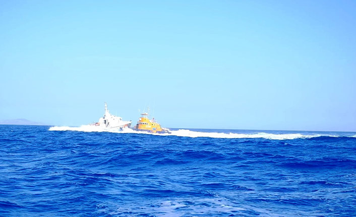 Türk Askeri Yunan Sahil Güvenliği kovaladı
