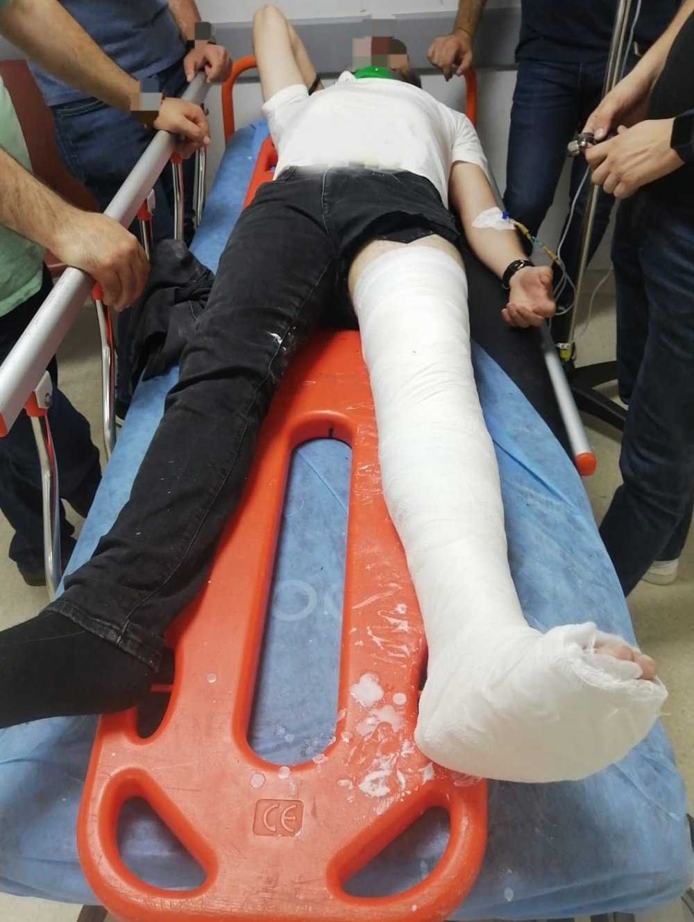 Trabzon’da aranan şahıs 1 polisi yaraladı