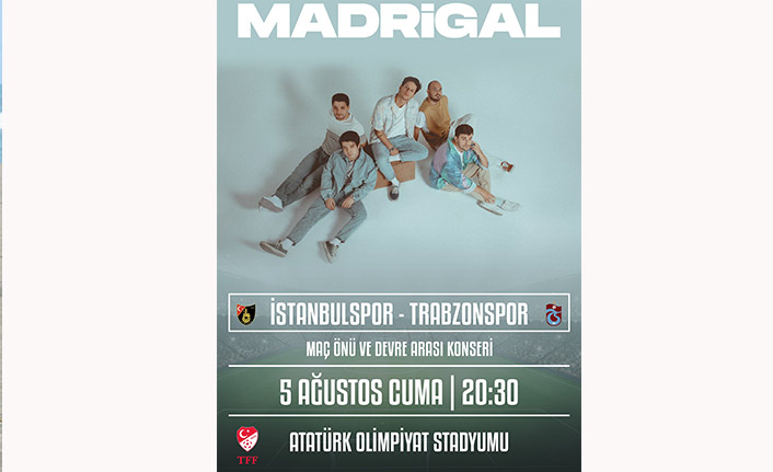 Spor Toto Süper Lig stadyum konserleri bu hafta başlıyor