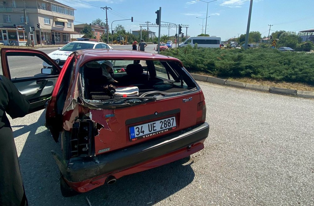 Samsun'da Hollandalı turist kazada yaralandı