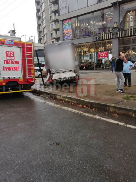 Trabzon’da zincirleme kaza! 6 araç birbirine girdi